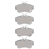 DFC 01-10 Chrysler PT Cruiser Front 5000 Advanced Semi Metallic Brake Pads and Hardware Kit thumbnail 4