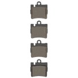 DFC 00-03 Mercedes-Benz S500 Rear 5000 Advanced Low Metallic Brake Pads thumbnail 1