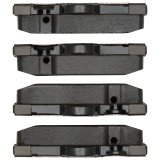 DFC 00-03 Mercedes-Benz S500 Rear 5000 Advanced Low Metallic Brake Pads thumbnail 4