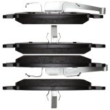 DFC 01-07 Chrysler Town & Country Rear 5000 Advanced Semi Metallic Brake Pads and Hardware Kit thumbnail 4