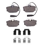 DFC 01-03 Volkswagen EuroVan Rear 5000 Advanced Semi Metallic Brake Pads and Hardware Kit thumbnail 1
