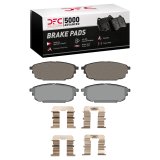 DFC 01-03 Mazda Protege Rear 5000 Advanced Ceramic Brake Pads and Hardware Kit thumbnail 1