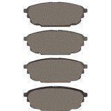 DFC 01-03 Mazda Protege Rear 5000 Advanced Ceramic Brake Pads and Hardware Kit thumbnail 4