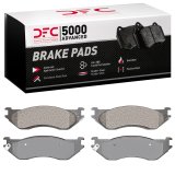 DFC 02-06 Dodge Ram 1500 Pickup Front 5000 Advanced Semi Metallic Brake Pads thumbnail 1