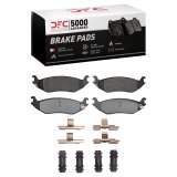 DFC 02-24 Chrysler Aspen Rear 5000 Advanced Semi Metallic Brake Pads and Hardware Kit thumbnail 1