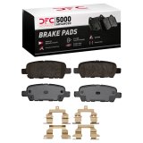 DFC 08-13 Nissan Rogue Rear 5000 Advanced Ceramic Brake Pads and Hardware Kit thumbnail 1