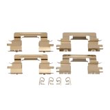 DFC 04-10 Toyota Avalon Front 5000 Advanced Ceramic Brake Pads and Hardware Kit thumbnail 4