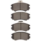 DFC 02-13 Hyundai Tucson Front 5000 Advanced Ceramic Brake Pads and Hardware Kit thumbnail 2