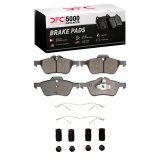 DFC 02-08 Mini Cooper (Excl Clubman) Front 5000 Advanced Low Metallic Brake Pads and Hardware Kit thumbnail 1