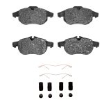 DFC 03-11 Cadillac BLS (Mexico) Front 5000 Advanced Low Metallic Brake Pads and Hardware Kit thumbnail 1