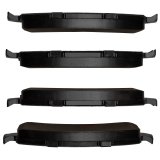 DFC 02-14 Cadillac Escalade EXT Rear 5000 Advanced Ceramic Brake Pads and Hardware Kit thumbnail 4