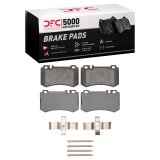 DFC 03-11 Mercedes-Benz SL600 Rear 5000 Advanced Low Metallic Brake Pads and Hardware Kit thumbnail 1