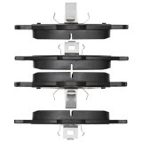 DFC 03-09 Volvo XC90 Front 5000 Advanced Low Metallic Brake Pads and Hardware Kit thumbnail 2