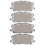 DFC 04-09 Lexus RX330 Front 5000 Advanced Ceramic Brake Pads thumbnail 3