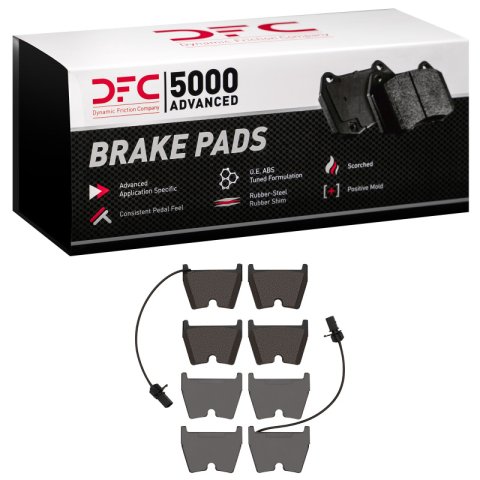 DFC 03-16 Audi RS4 Front 5000 Advanced Low Metallic Brake Pads