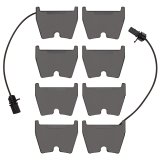 DFC 03-16 Audi RS4 Front 5000 Advanced Low Metallic Brake Pads thumbnail 2