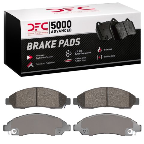 DFC 04-08 Chevrolet Colorado Front 5000 Advanced Ceramic Brake Pads