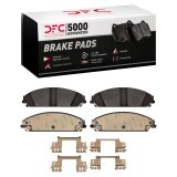 DFC 07-23 Chrysler 300 Front 5000 Advanced Ceramic Brake Pads and Hardware Kit thumbnail 1