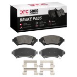 DFC 05-05 Buick Park Avenue Front 5000 Advanced Semi Metallic Brake Pads and Hardware Kit thumbnail 1