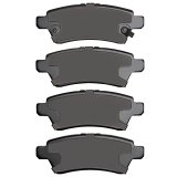 DFC 05-12 Nissan Pathfinder Rear 5000 Advanced Ceramic Brake Pads thumbnail 4