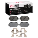 DFC 08-16 Audi TT Quattro RS Rear 5000 Advanced Ceramic Brake Pads and Hardware Kit thumbnail 1