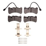 DFC 17-25 Alfa Romeo STELVIO Front 5000 Advanced Low Metallic Brake Pads and Hardware Kit thumbnail 1