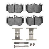 DFC 05-10 Porsche Cayenne Front 5000 Advanced Low Metallic Brake Pads and Hardware Kit thumbnail 1