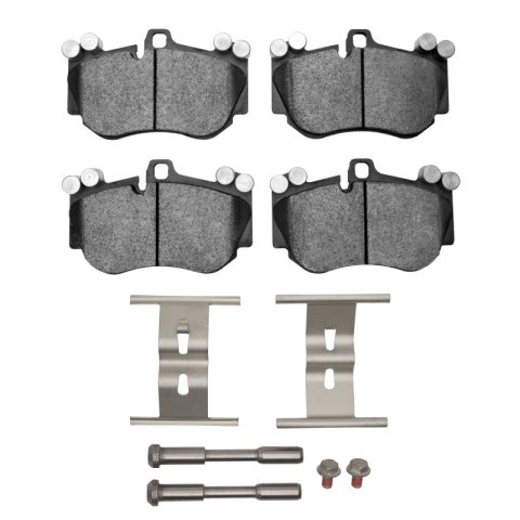 DFC 05-10 Porsche Cayenne Front 5000 Advanced Low Metallic Brake Pads and Hardware Kit