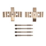 DFC 07-19 Maserati Quattroporte Rear 5000 Advanced Low Metallic Brake Pads and Hardware Kit thumbnail 5