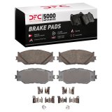 DFC 06-15 Lexus IS250 Front 5000 Advanced Low Metallic Brake Pads and Hardware Kit thumbnail 1