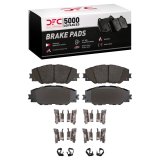 DFC 06-20 Pontiac Vibe Front 5000 Advanced Ceramic Brake Pads and Hardware Kit thumbnail 1