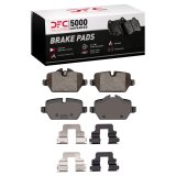 DFC 05-16 BMW 120i (Mexico) Rear 5000 Advanced Low Metallic Brake Pads and Hardware Kit thumbnail 1