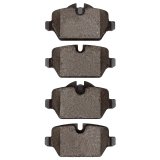 DFC 05-16 BMW 120i (Mexico) Rear 5000 Advanced Low Metallic Brake Pads and Hardware Kit thumbnail 2