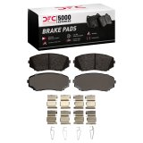 DFC 07-15 Ford Edge Front 5000 Advanced Ceramic Brake Pads and Hardware Kit thumbnail 1