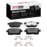 DFC 07-15 Ford Edge Rear 5000 Advanced Ceramic Brake Pads and Hardware Kit thumbnail 1