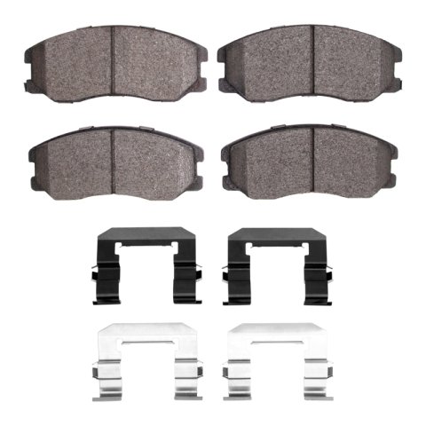 DFC 07-15 Chevrolet Equinox Front 5000 Advanced Ceramic Brake Pads and Hardware Kit