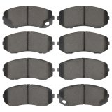 DFC 05-11 Freightliner FL360 (Mexico) Rear/Front 5000 Adv Semi Metallic Brake Pads & Hardware Kit thumbnail 3
