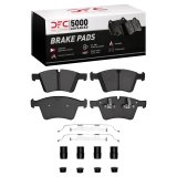 DFC 07-09 Mercedes-Benz GL320 Front 5000 Advanced Low Metallic Brake Pads and Hardware Kit thumbnail 1