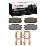 DFC 07-17 Chevrolet Equinox Rear 5000 Advanced Ceramic Brake Pads and Hardware Kit thumbnail 1