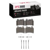 DFC 07-09 Volkswagen Touareg Rear 5000 Advanced Low Metallic Brake Pads and Hardware Kit thumbnail 1