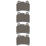 DFC 07-09 Volkswagen Touareg Rear 5000 Advanced Low Metallic Brake Pads and Hardware Kit thumbnail 2