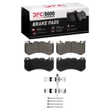DFC 07-25 Audi RS7 Front 5000 Advanced Low Metallic Brake Pads and Hardware Kit thumbnail 1