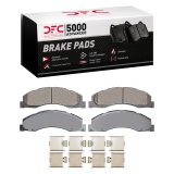 DFC 08-25 Ford E-Super Duty Front 5000 Advanced Semi Metallic Brake Pads and Hardware Kit thumbnail 1