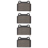 DFC 08-15 Mitsubishi Lancer Rear 5000 Advanced Low Metallic Brake Pads thumbnail 1
