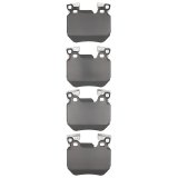 DFC 06-13 BMW 135I Rear 5000 Advanced Low Metallic Brake Pads and Hardware Kit thumbnail 4