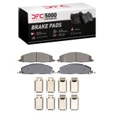 DFC 09-18 Dodge Ram 2500 Rear 5000 Advanced Semi Metallic Brake Pads and Hardware Kit thumbnail 1