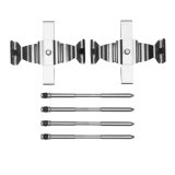 DFC 10-19 BMW X5 Front 5000 Advanced Low Metallic Brake Pads and Hardware Kit thumbnail 2