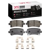 DFC 11-16 Buick LaCrosse Rear 5000 Advanced Ceramic Brake Pads and Hardware Kit thumbnail 1