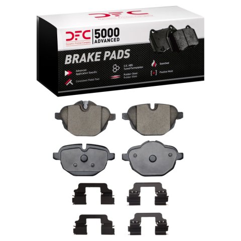 DFC 11-20 BMW 530i xDrive Rear 5000 Advanced Ceramic Brake Pads and Hardware Kit