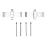DFC 10-15 Chevrolet Camaro Front 5000 Advanced Low Metallic Brake Pads and Hardware Kit thumbnail 5